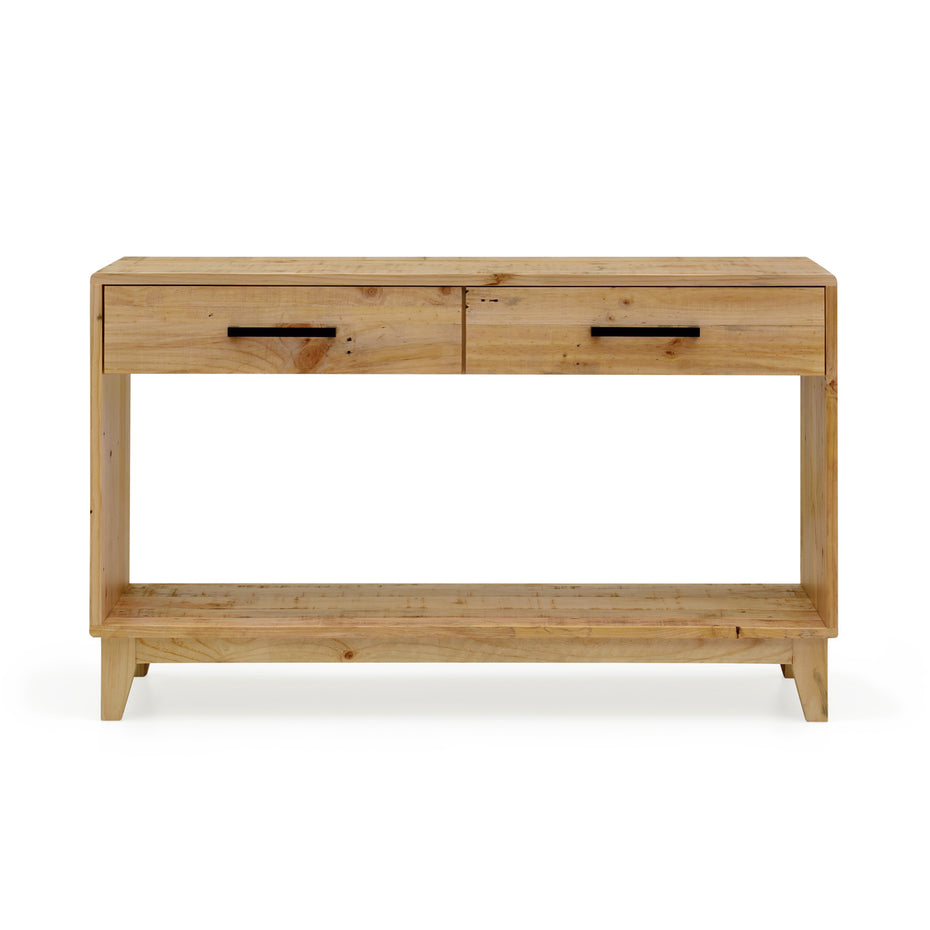 Portland Recycled Pine Timber 130cm Hall Table