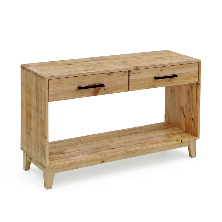Portland Recycled Pine Timber 130cm Hall Table