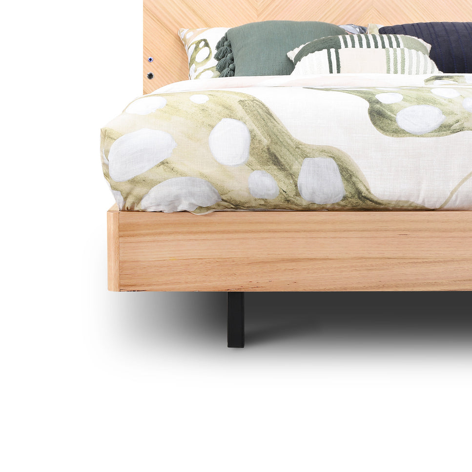Jazzlyn Plus Queen Bed - with LED Lights & USB