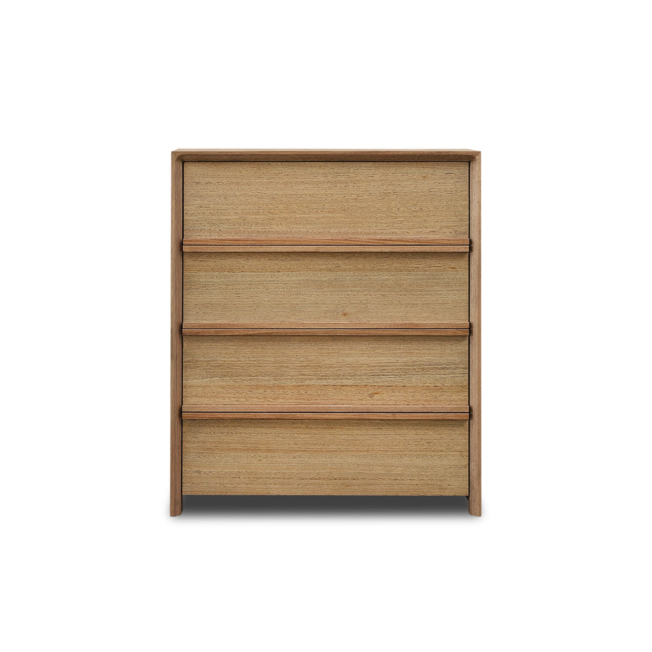 Owen Tasmanian Oak Tallboy - 4DRW