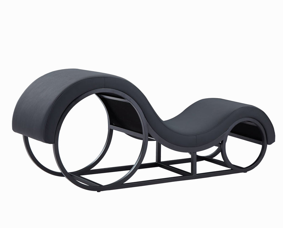 Kama Infinite Chaise Love Chair Black