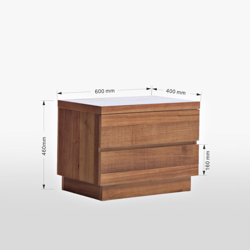 Florence Blackwood Timber Bedside Table