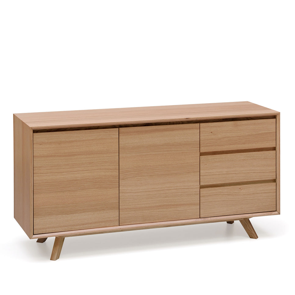 Alison Oak Modern Buffet 155cm Width