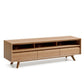 Alison White Oak TV Unit 1800