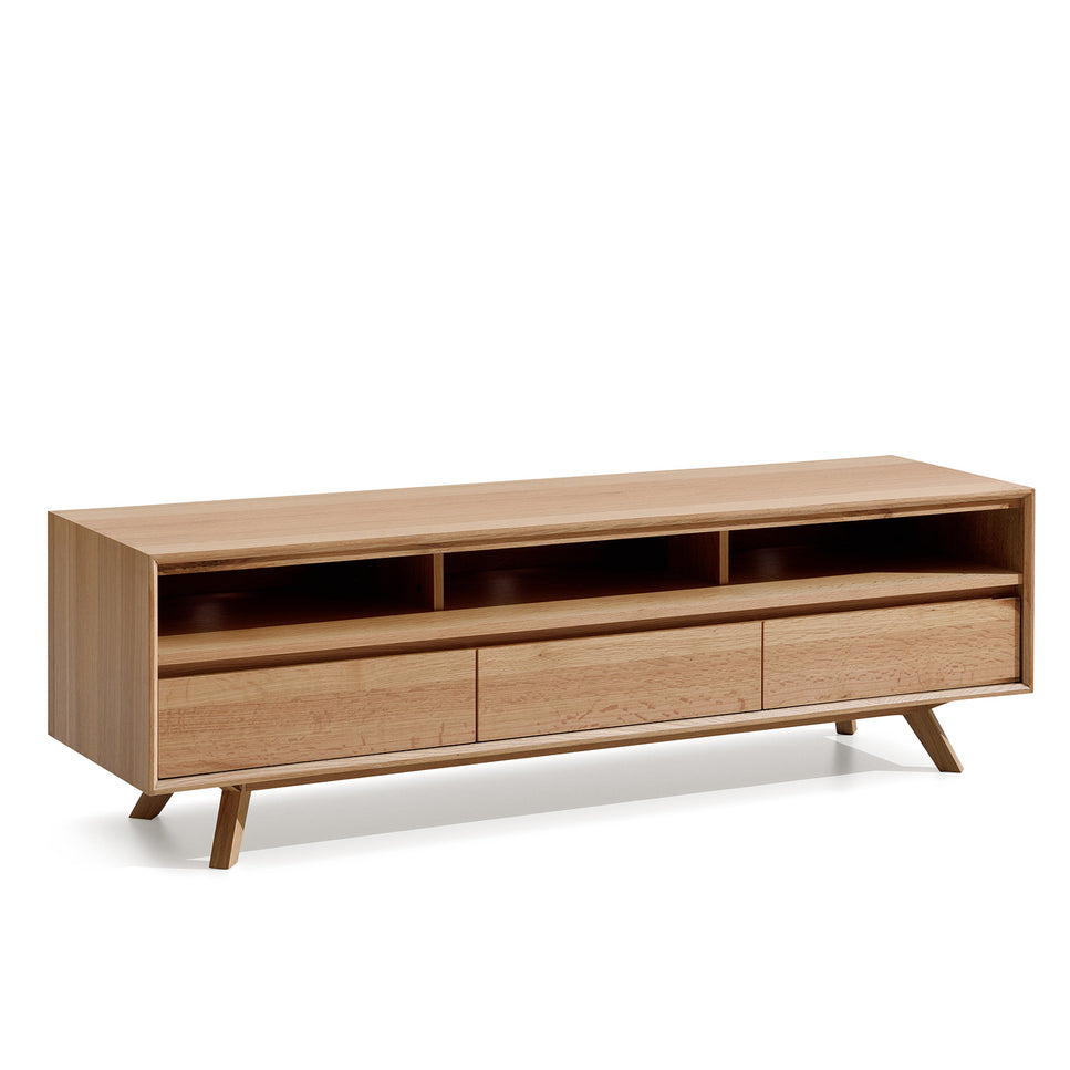 Alison White Oak TV Unit 1800