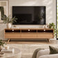 Alison White Oak TV Unit 1800