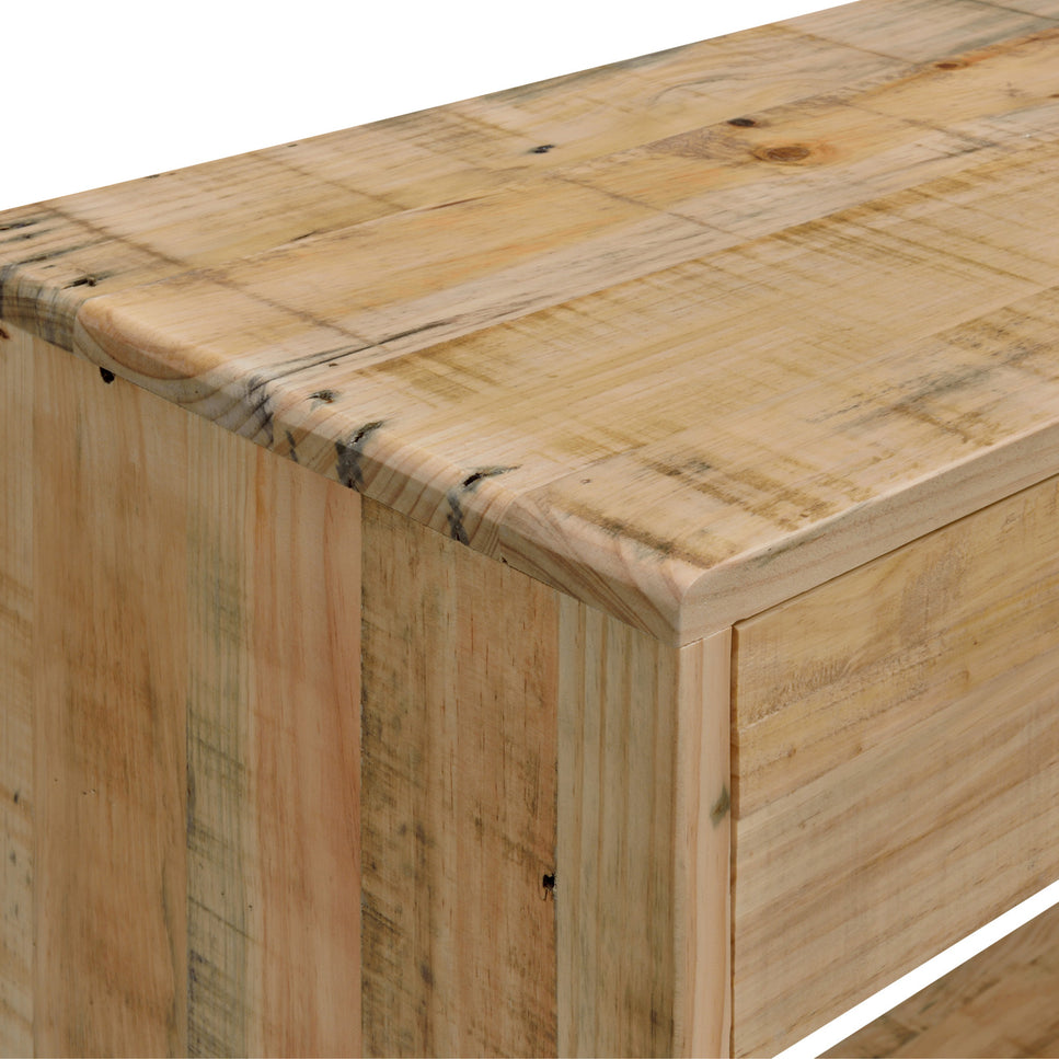 Portland Recycled Pine Timber 130cm Hall Table