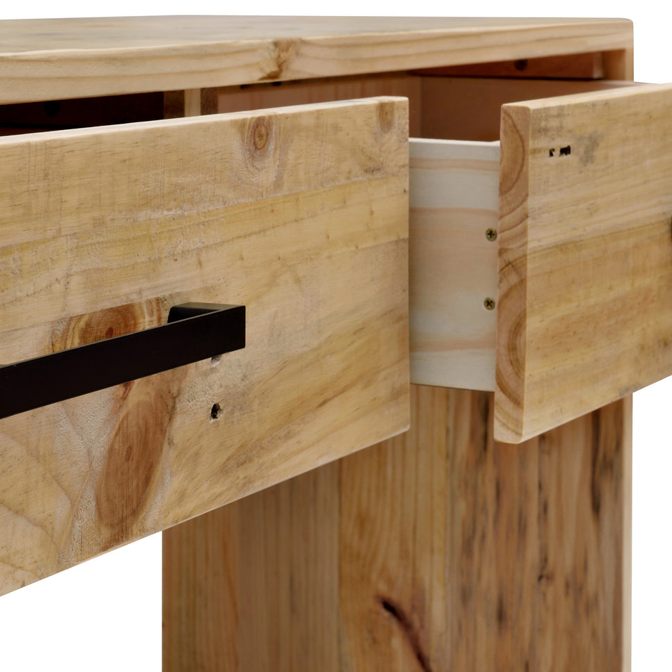 Portland Recycled Pine Timber 130cm Hall Table
