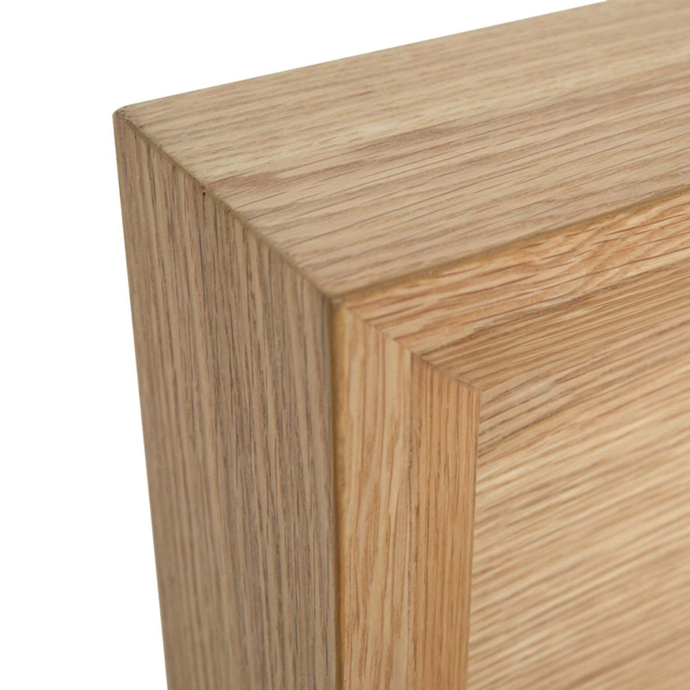 Courtney White Oak King Bed