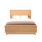 Courtney White Oak Queen Bed