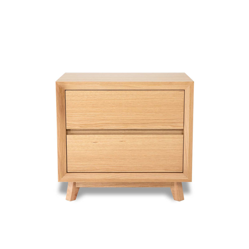 Courtney White Oak Bedside Table