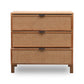Junta Messmate Timber & Natural Rattan 3 Drawer Tallboy