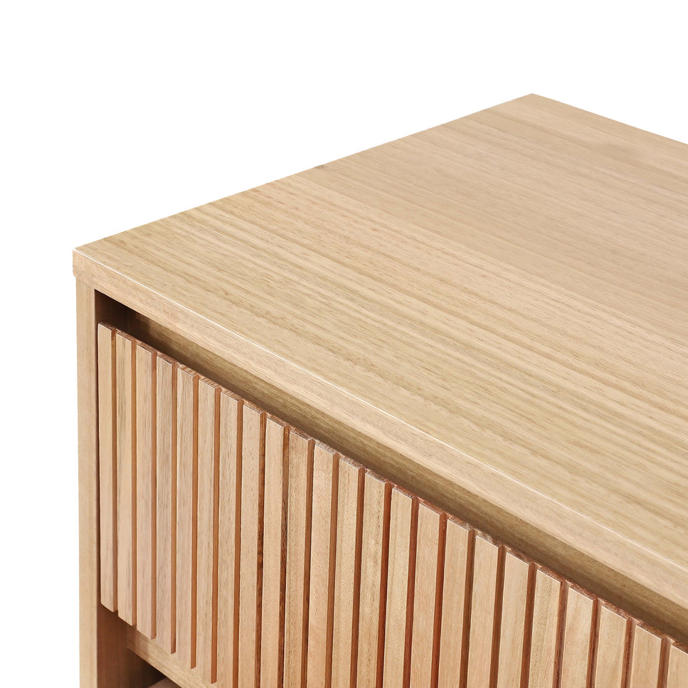 Kuka Ashwood Timber 4 Drawer Tallboy