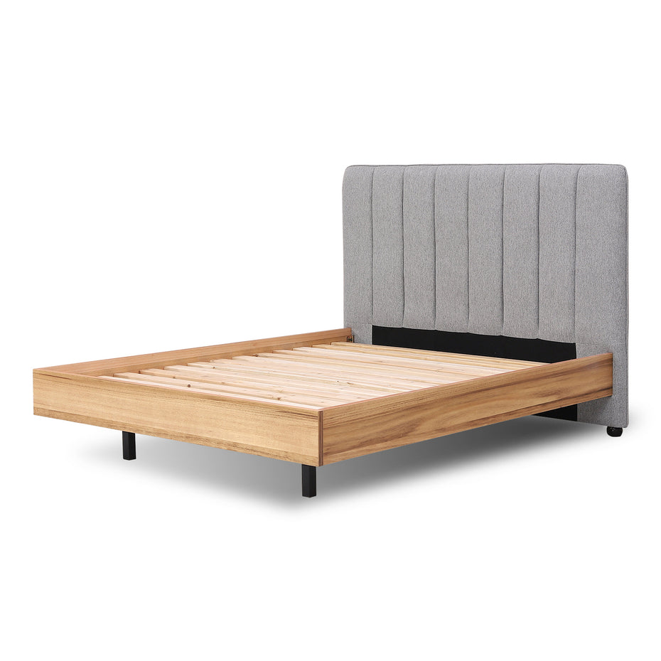 Tokyo Blackwood Floating Queen Bed Frame