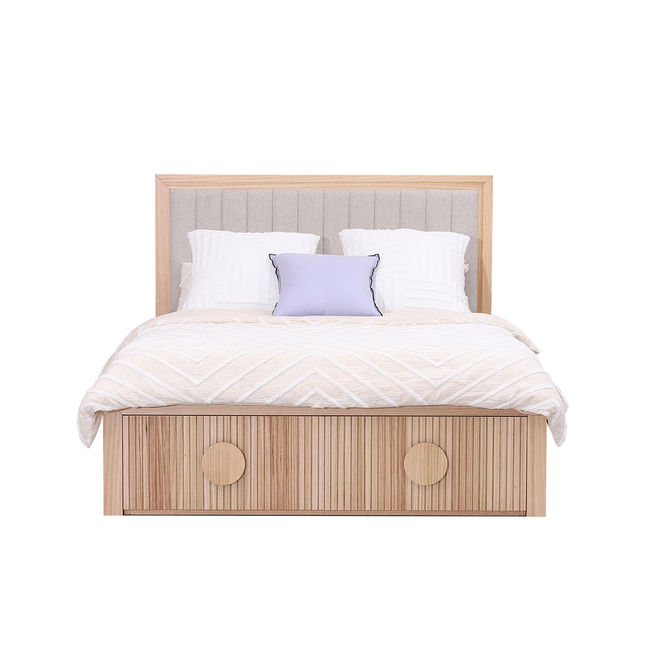 Monica Queen Bed - With Drawers