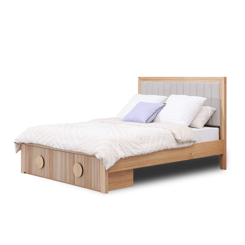 Monica Queen Bed - With Drawers