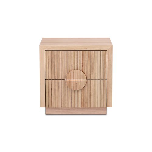 Monica Bedside Table - Round Handle