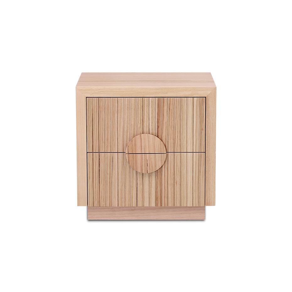 Monica Bedside Table - Round Handle