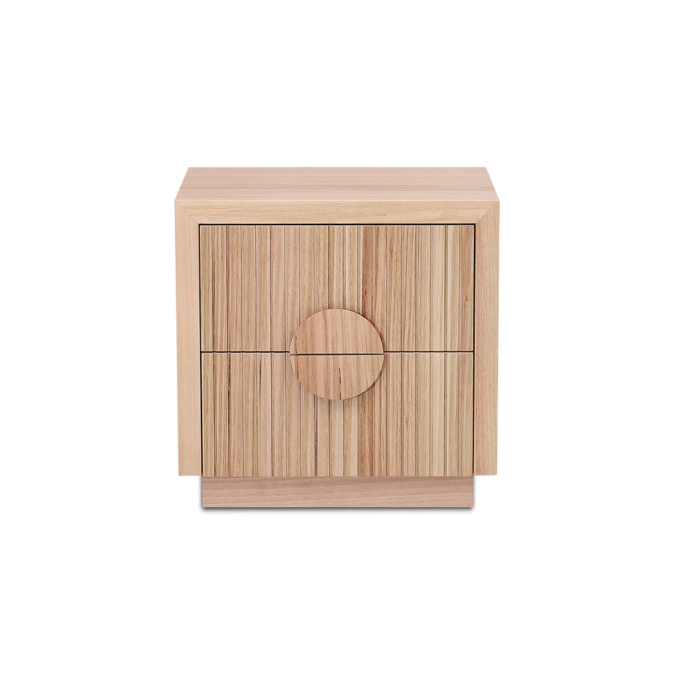 Monica Bedside Table - Round Handle