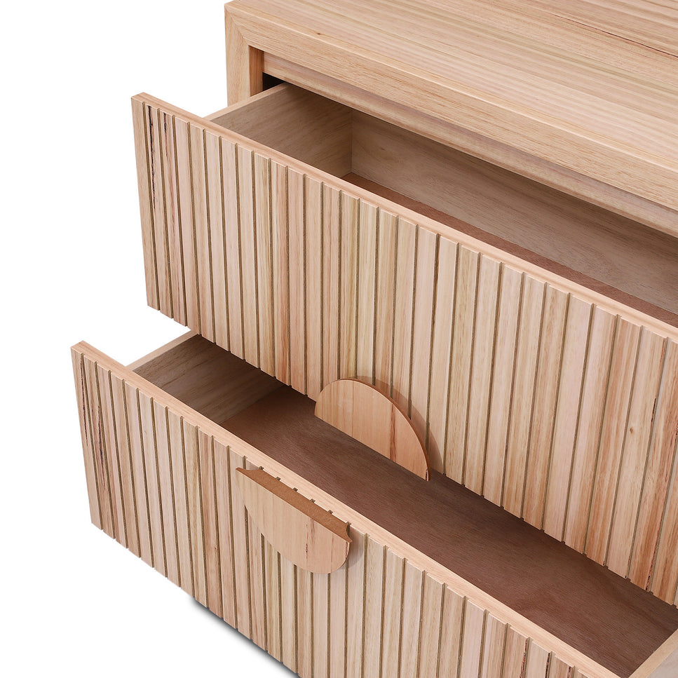 Monica Dresser 4 Drws- Round Handle