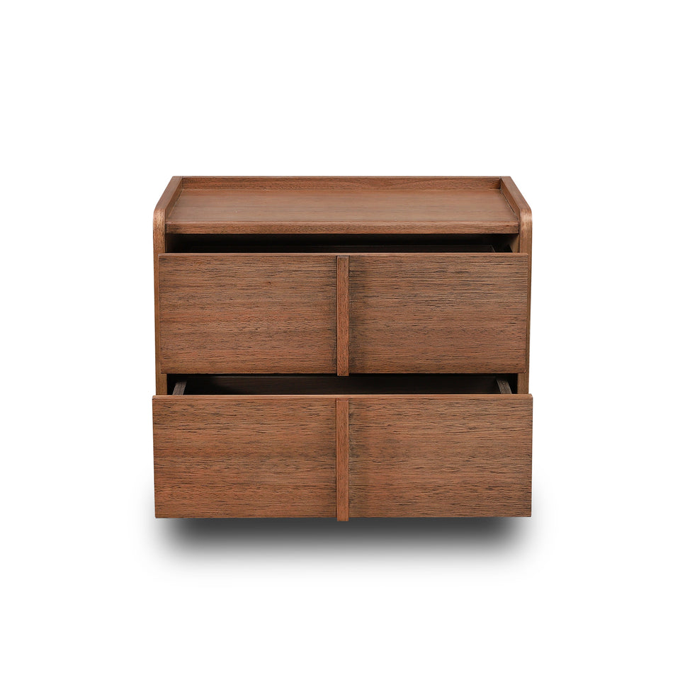 Sage Grandis Wood Bedside Table