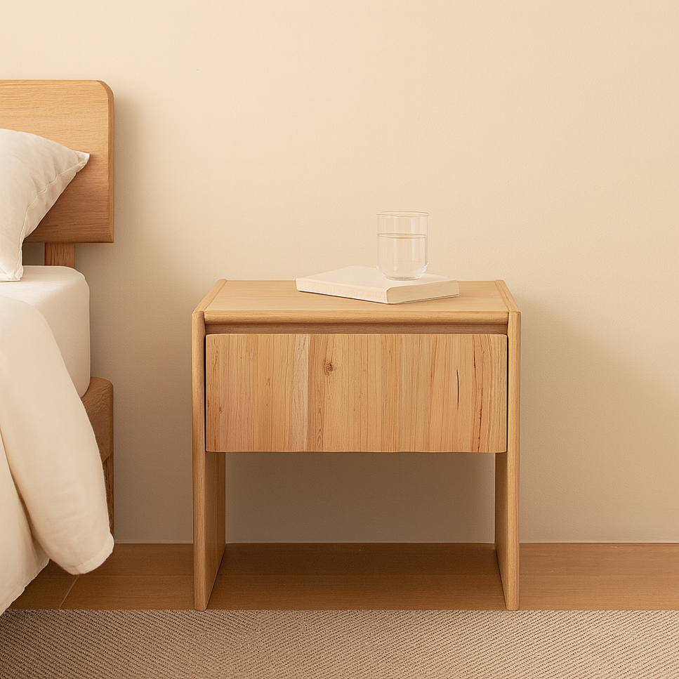 Rumi Tasmania Oak Bedside Table