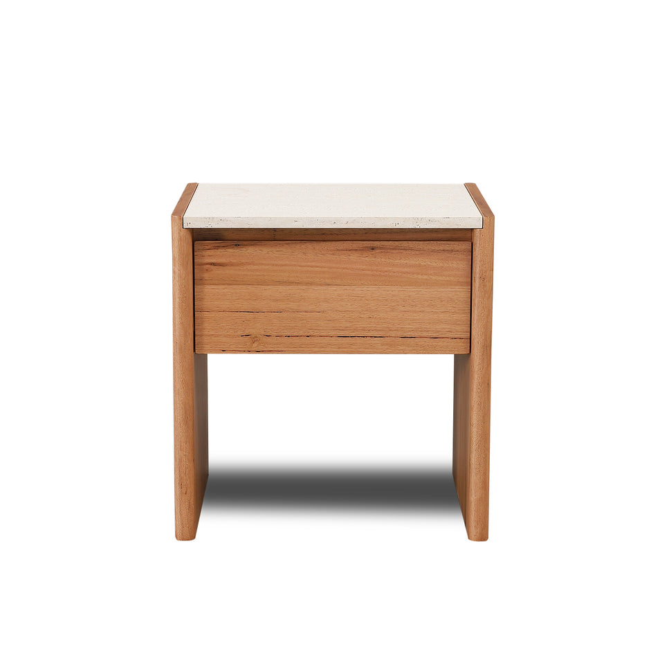 Sora Blackbutt Wood Bedside Table