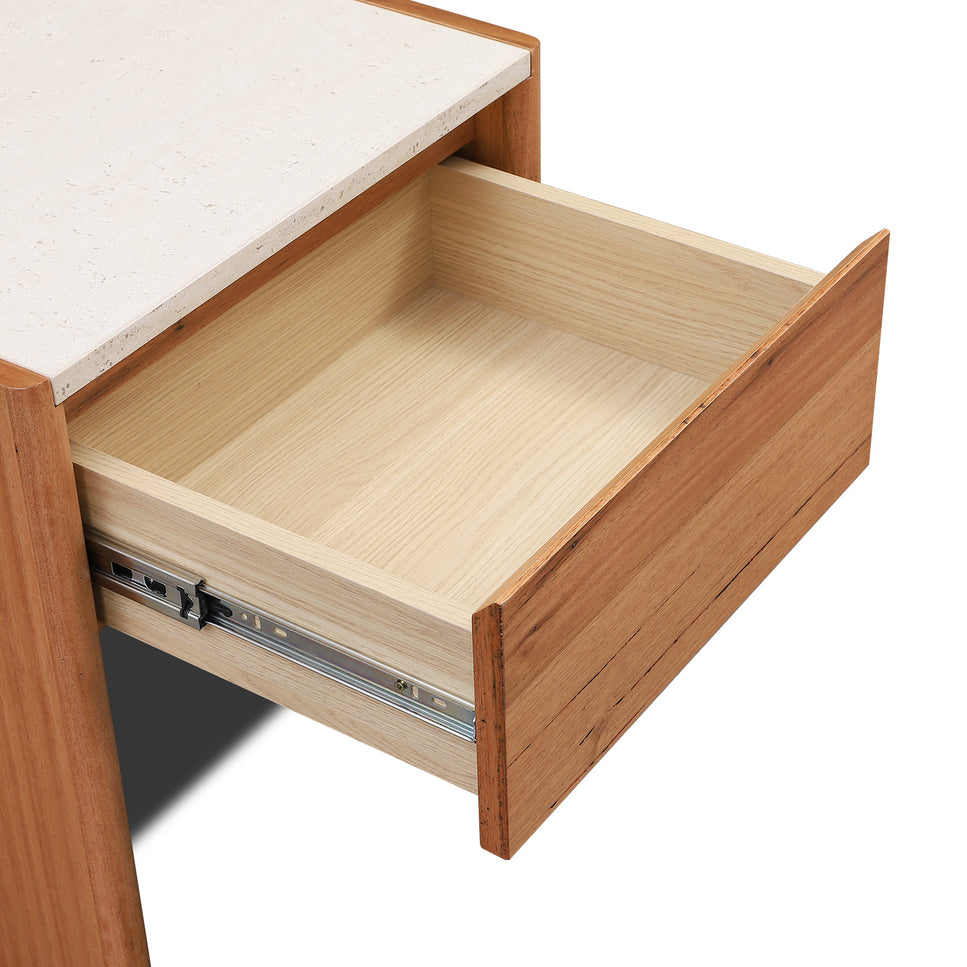 Sora Blackbutt Wood Bedside Table