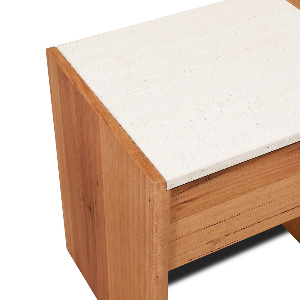 Sora Blackbutt Wood Bedside Table
