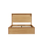 Flin Tasmanian Oak Gas Lift Bed Frame - Queen