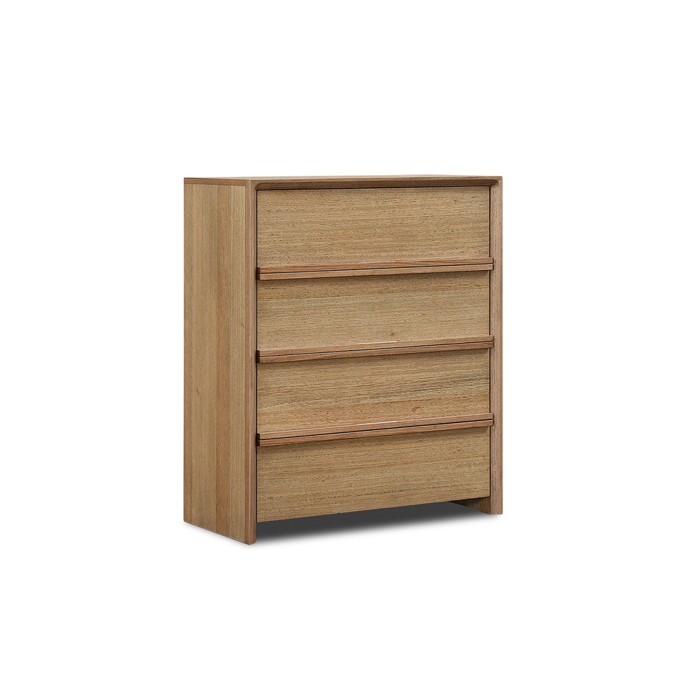 Owen Tasmanian Oak Tallboy - 4DRW