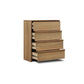 Owen Tasmanian Oak Tallboy - 4DRW