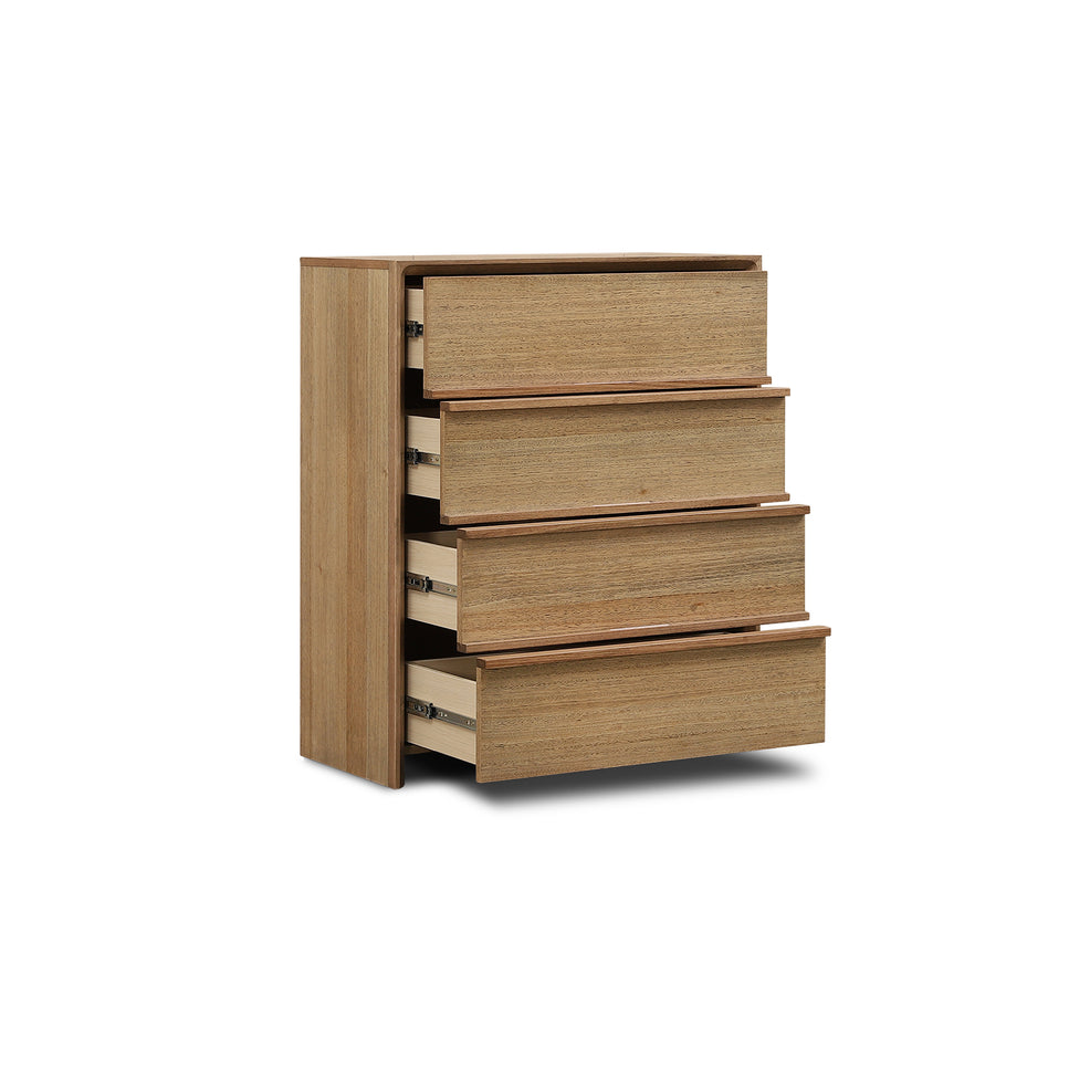 Owen Tasmanian Oak Tallboy - 4DRW