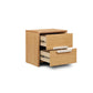 Milos Bedside Table with Beige Travertine Stone Handle