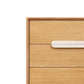 Milos Tallboy with Beige Travertine Stone Handle - 4DRW