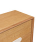 Milos Dresser with Beige Travertine Stone Handle - 6DRW