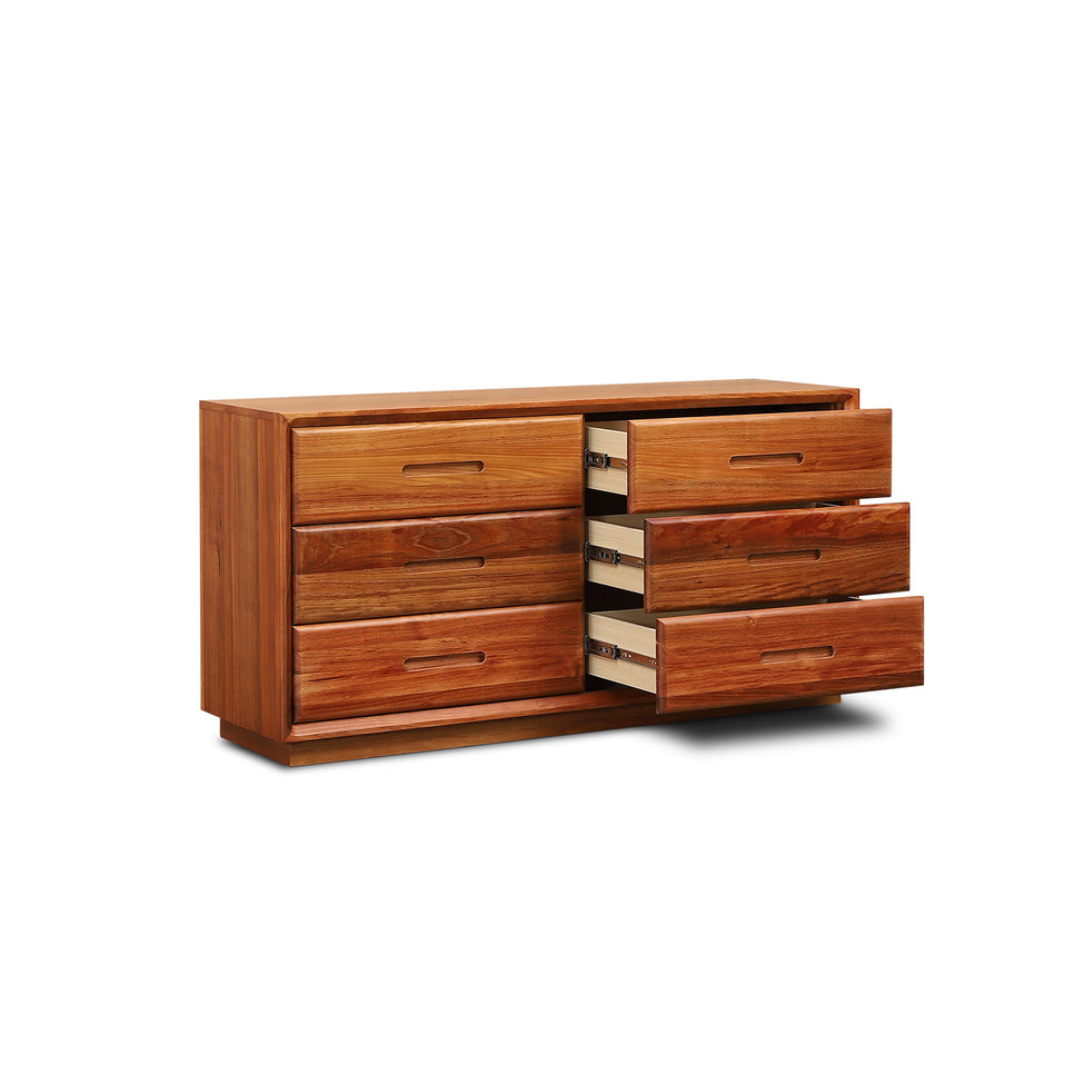 Cody Blackwood Dresser - 6DRW