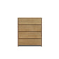 Madeline Tasmanian Oak Tallboy - 4DRW