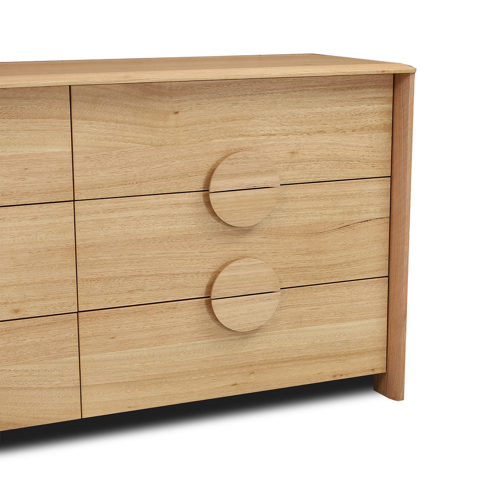 Indi Tasmanian Oak Dresser - 6DRW