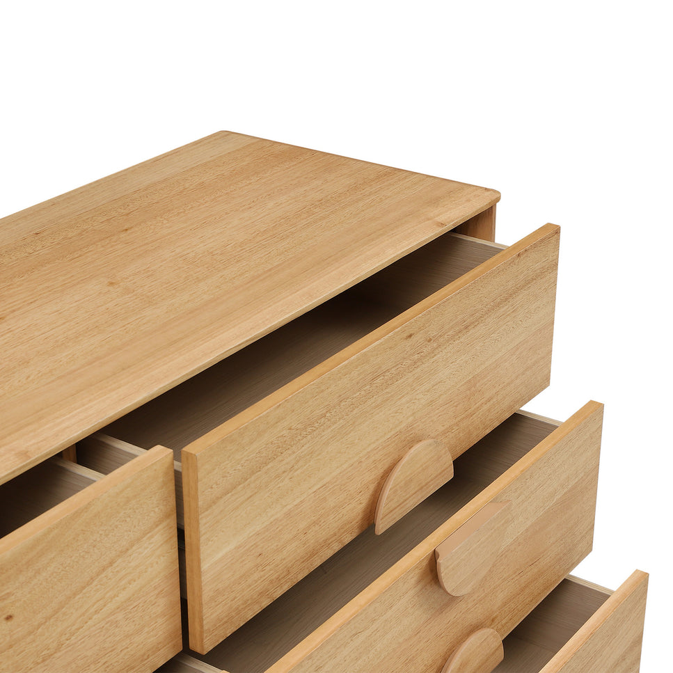 Indi Tasmanian Oak Dresser - 6DRW