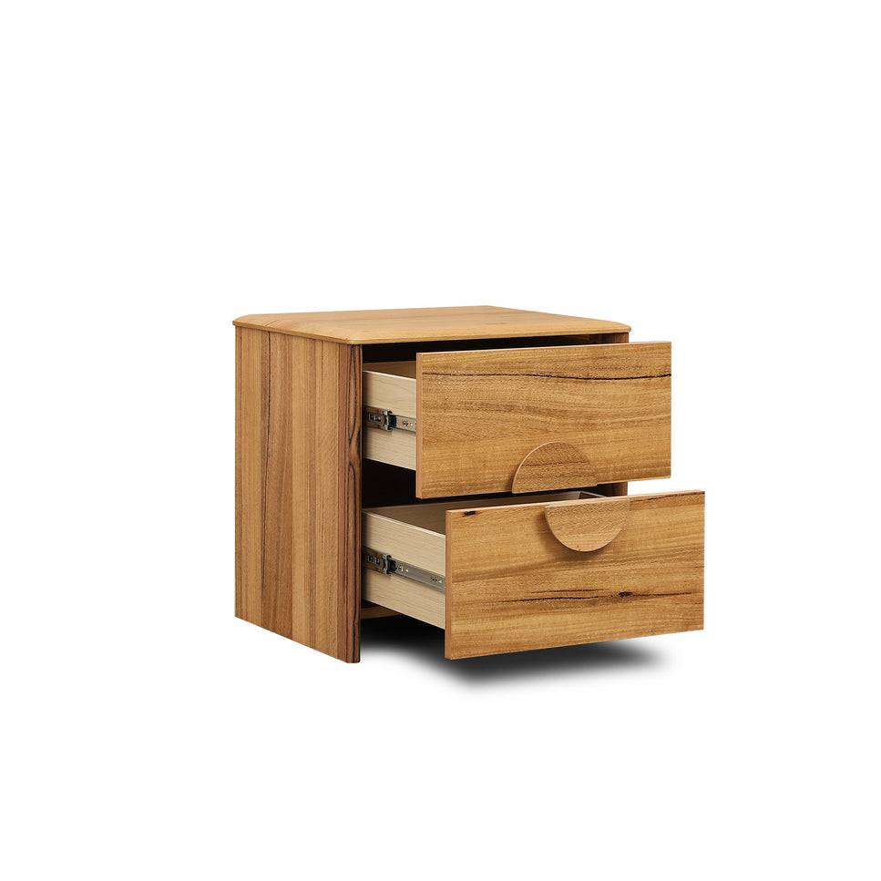 Walter Marri Wood Bedside Table
