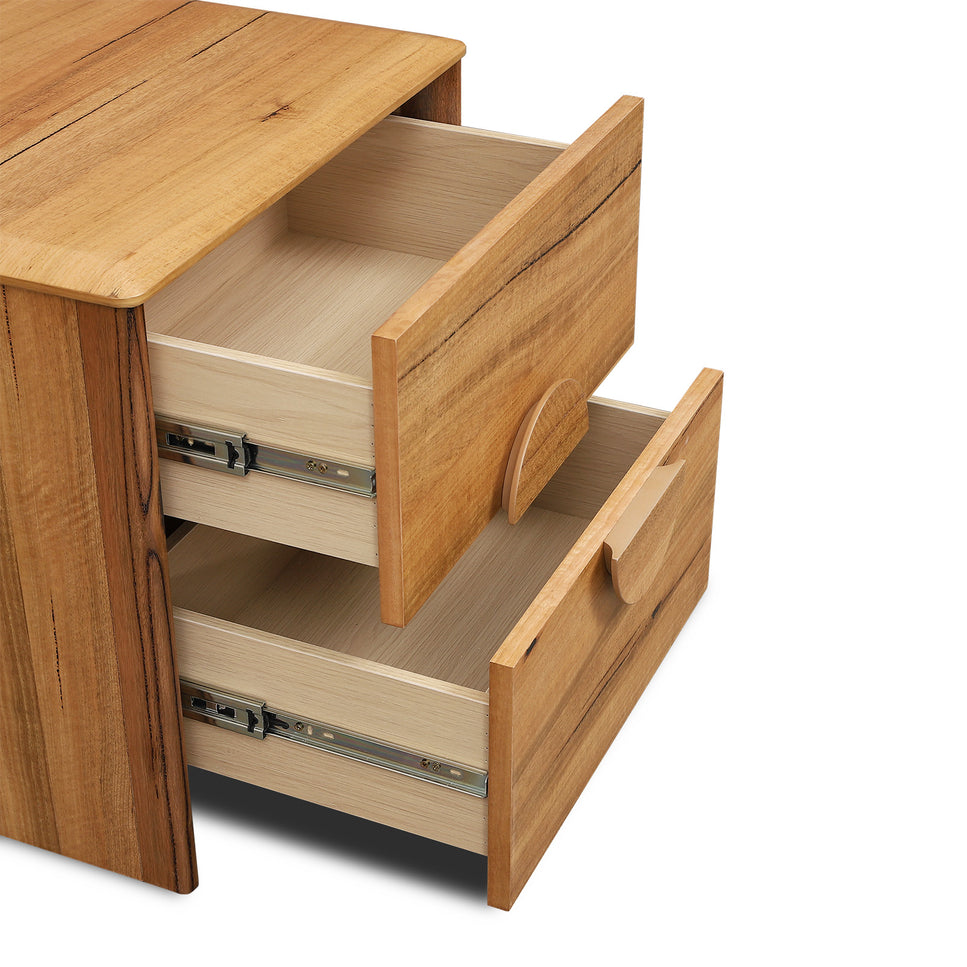 Walter Marri Wood Bedside Table