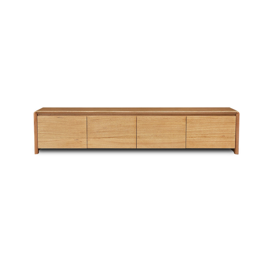 Enzo Tasmanian Oak 2.1M TV Unit - 4DR