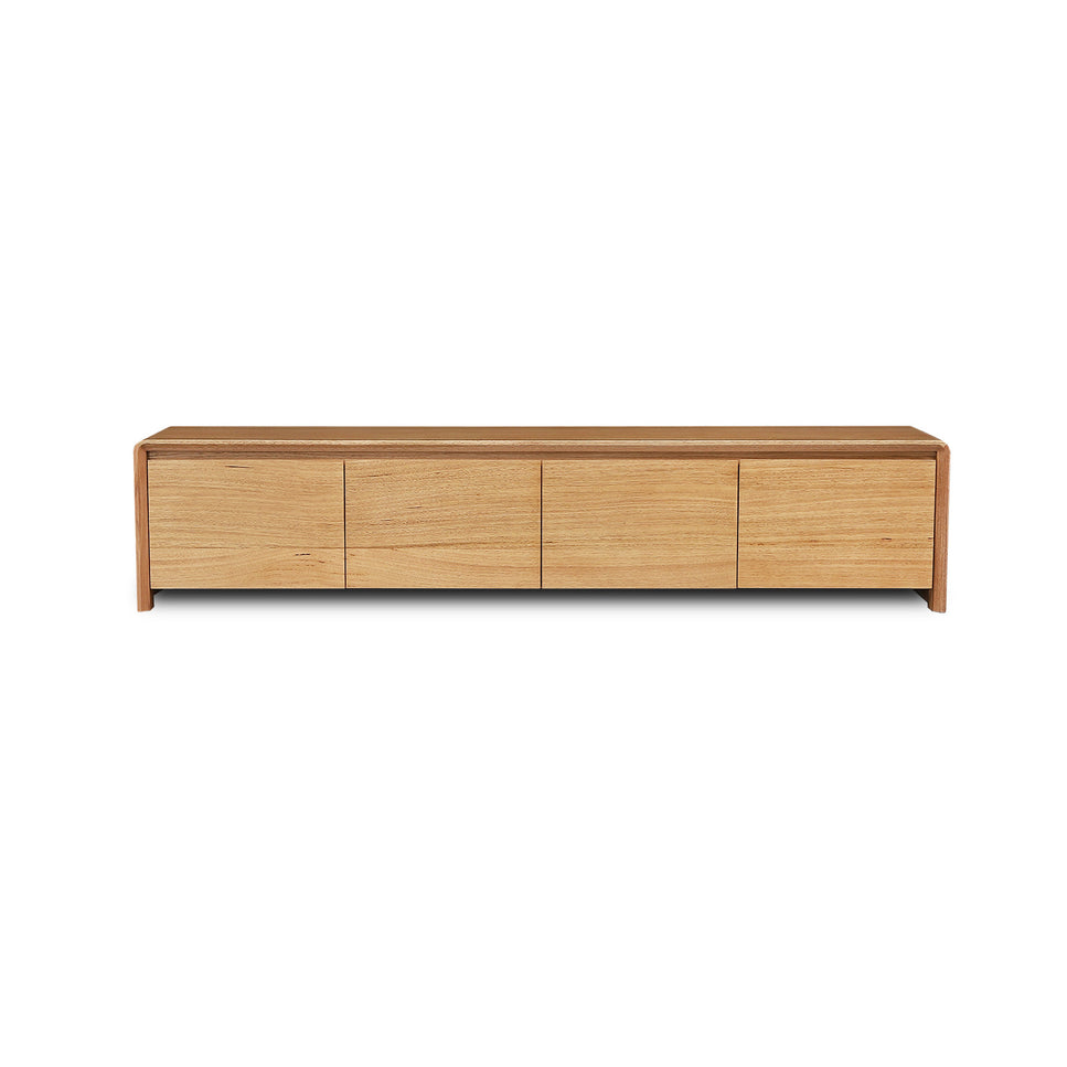 Enzo Tasmanian Oak 2.1M TV Unit - 4DR
