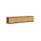 Enzo Tasmanian Oak 2.1M TV Unit - 4DR