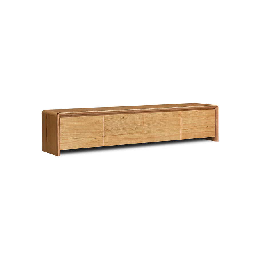 Enzo Tasmanian Oak 2.1M TV Unit - 4DR