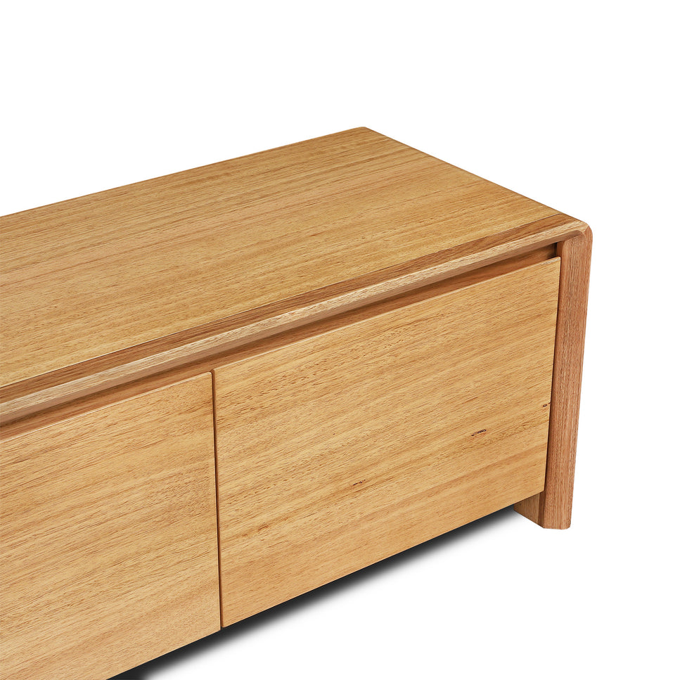 Enzo Tasmanian Oak 2.1M TV Unit - 4DR