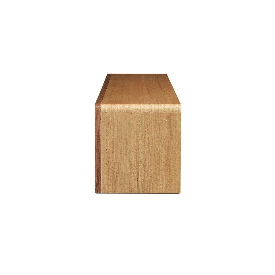 Enzo Tasmanian Oak 2.1M TV Unit - 4DR