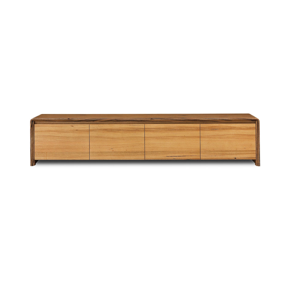 Arthur Marri Wood 2.1M TV Unit - 4DR