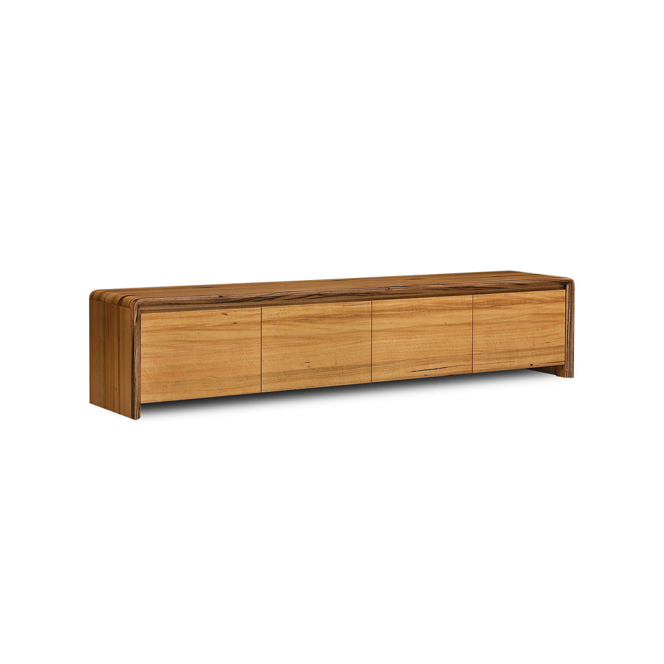 Arthur Marri Wood 2.1M TV Unit - 4DR